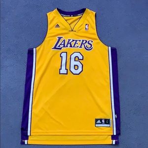 LA Lakers “Gasol #16” Basketball Jersey Size Large